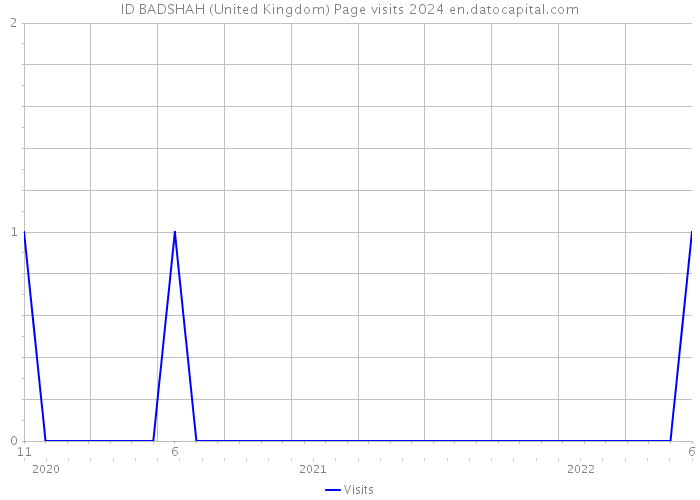 ID BADSHAH (United Kingdom) Page visits 2024 