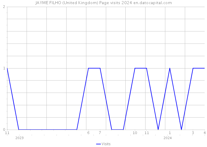 JAYME FILHO (United Kingdom) Page visits 2024 