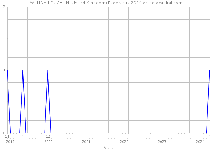 WILLIAM LOUGHLIN (United Kingdom) Page visits 2024 