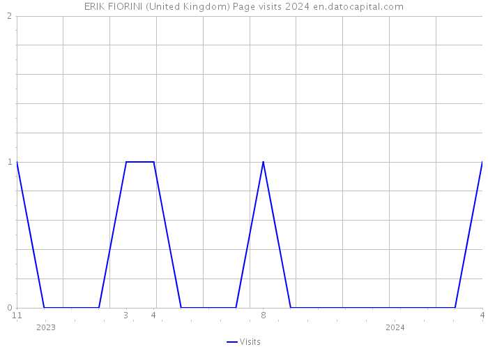 ERIK FIORINI (United Kingdom) Page visits 2024 
