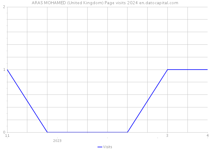 ARAS MOHAMED (United Kingdom) Page visits 2024 