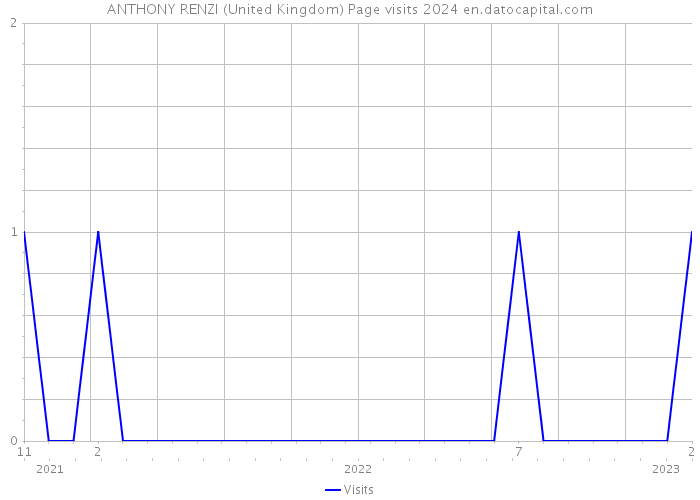 ANTHONY RENZI (United Kingdom) Page visits 2024 