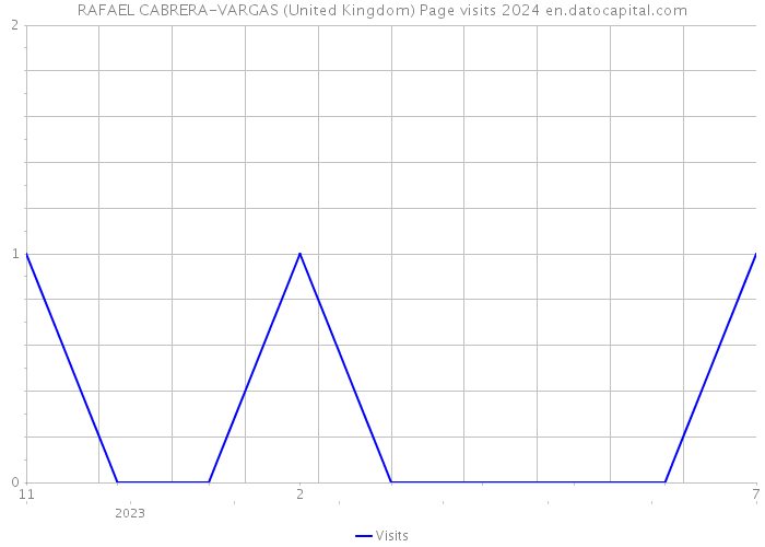 RAFAEL CABRERA-VARGAS (United Kingdom) Page visits 2024 