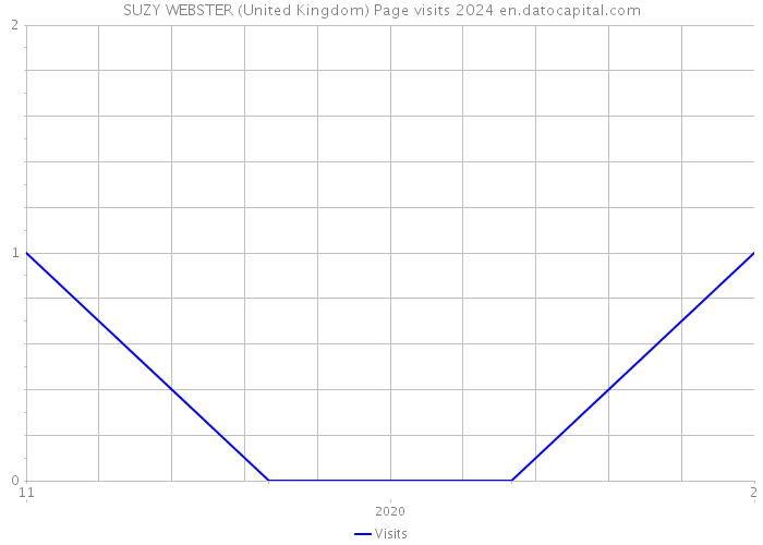 SUZY WEBSTER (United Kingdom) Page visits 2024 