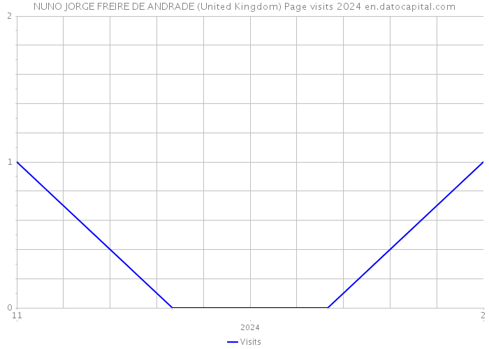 NUNO JORGE FREIRE DE ANDRADE (United Kingdom) Page visits 2024 