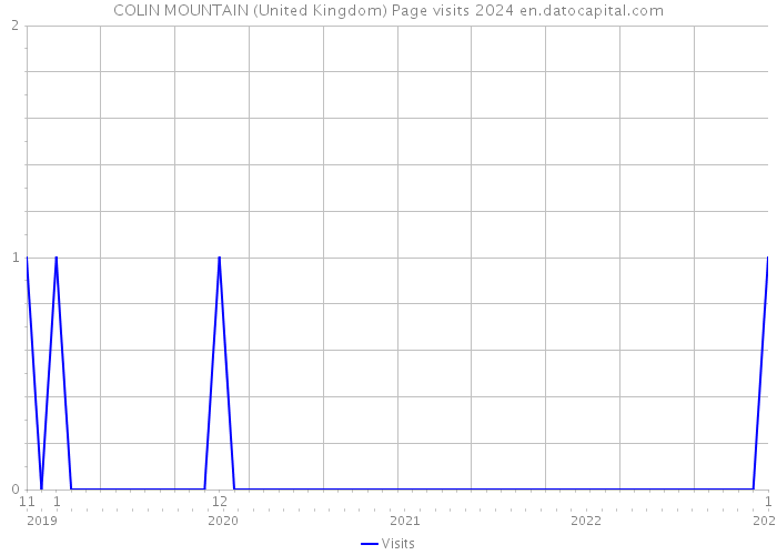 COLIN MOUNTAIN (United Kingdom) Page visits 2024 