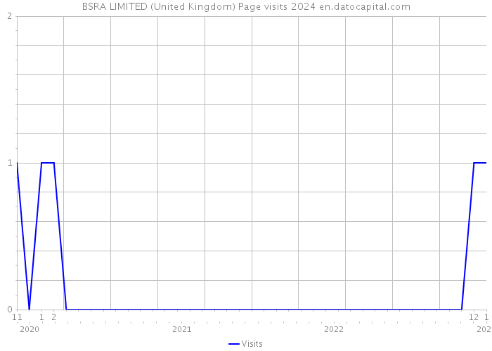 BSRA LIMITED (United Kingdom) Page visits 2024 