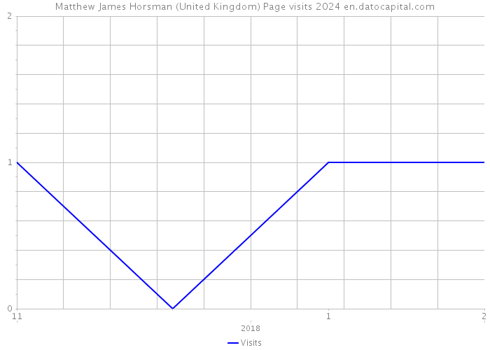Matthew James Horsman (United Kingdom) Page visits 2024 