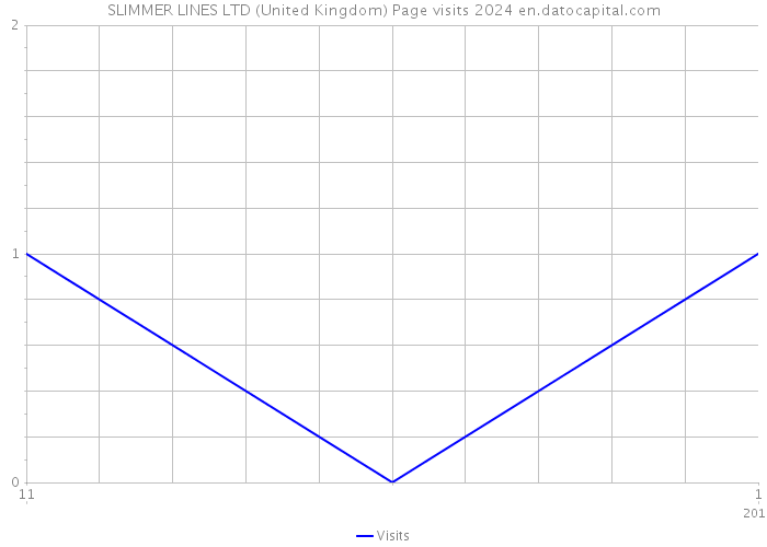 SLIMMER LINES LTD (United Kingdom) Page visits 2024 