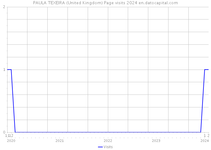 PAULA TEXEIRA (United Kingdom) Page visits 2024 