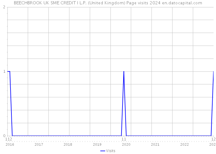 BEECHBROOK UK SME CREDIT I L.P. (United Kingdom) Page visits 2024 