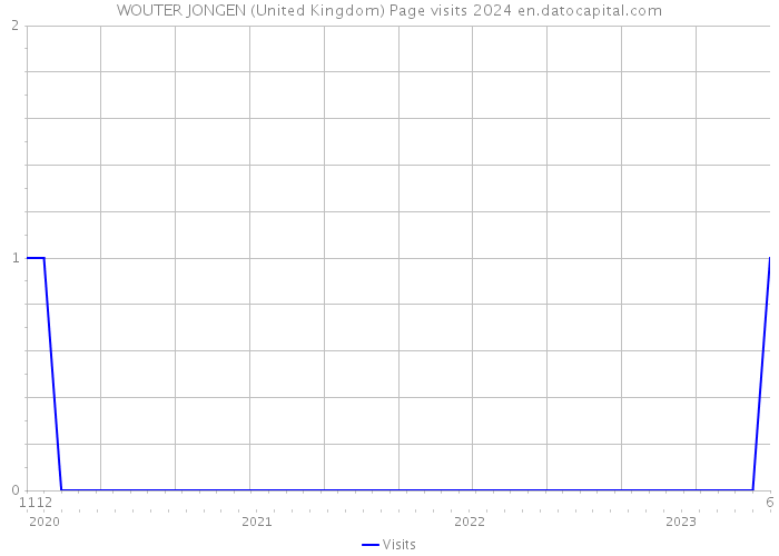 WOUTER JONGEN (United Kingdom) Page visits 2024 