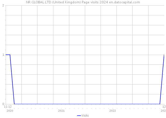 NR GLOBAL LTD (United Kingdom) Page visits 2024 