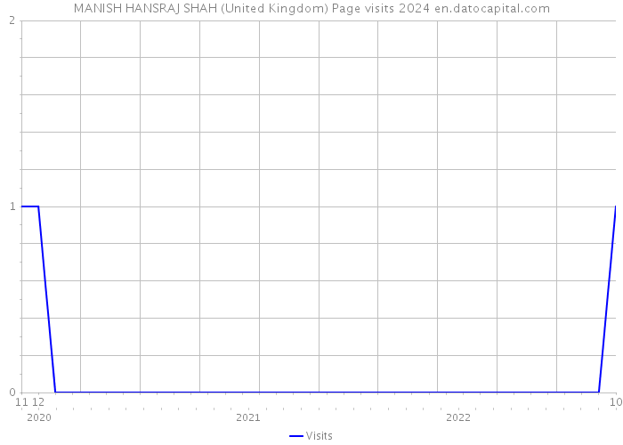 MANISH HANSRAJ SHAH (United Kingdom) Page visits 2024 
