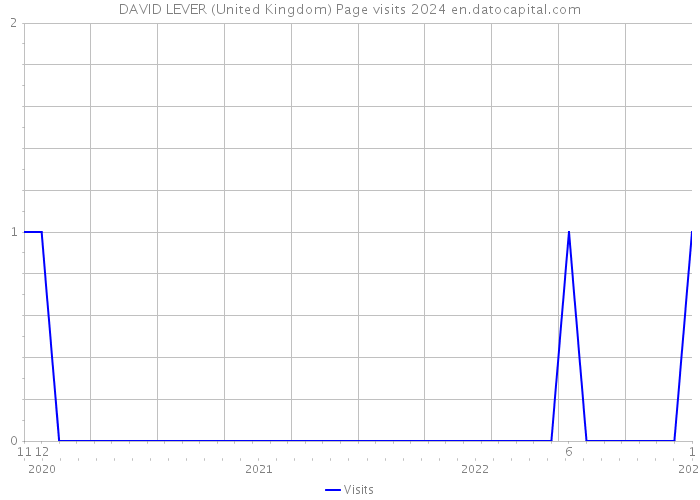 DAVID LEVER (United Kingdom) Page visits 2024 