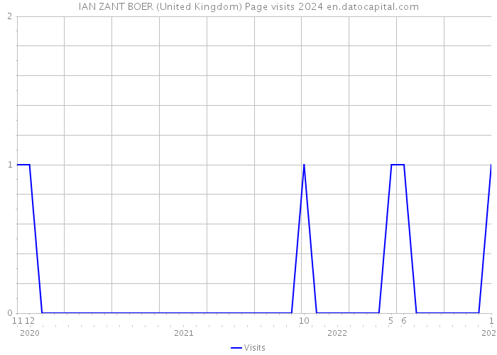 IAN ZANT BOER (United Kingdom) Page visits 2024 