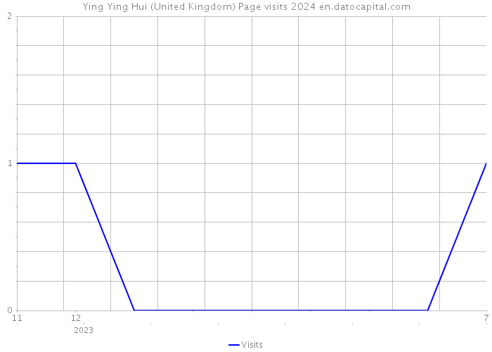 Ying Ying Hui (United Kingdom) Page visits 2024 