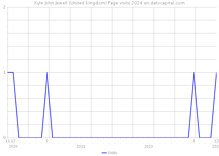 Kyle John Jewell (United Kingdom) Page visits 2024 