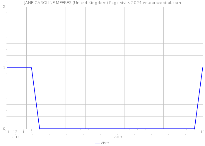 JANE CAROLINE MEERES (United Kingdom) Page visits 2024 