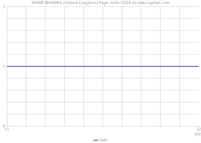 SAMIR BHAMRA (United Kingdom) Page visits 2024 