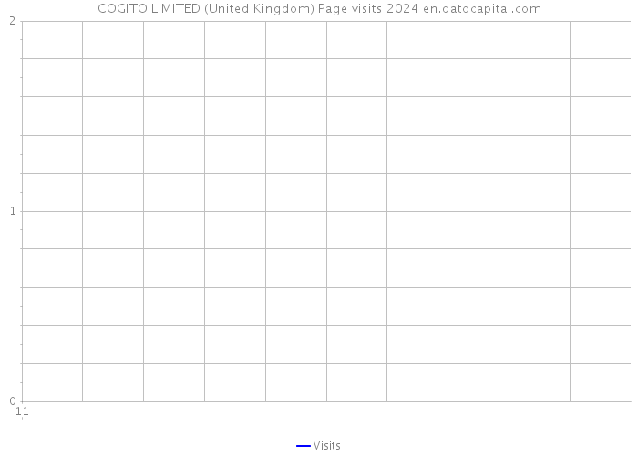 COGITO LIMITED (United Kingdom) Page visits 2024 
