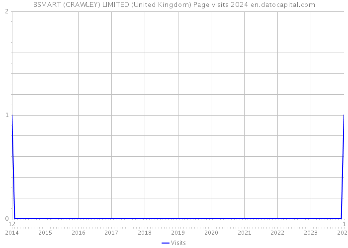BSMART (CRAWLEY) LIMITED (United Kingdom) Page visits 2024 