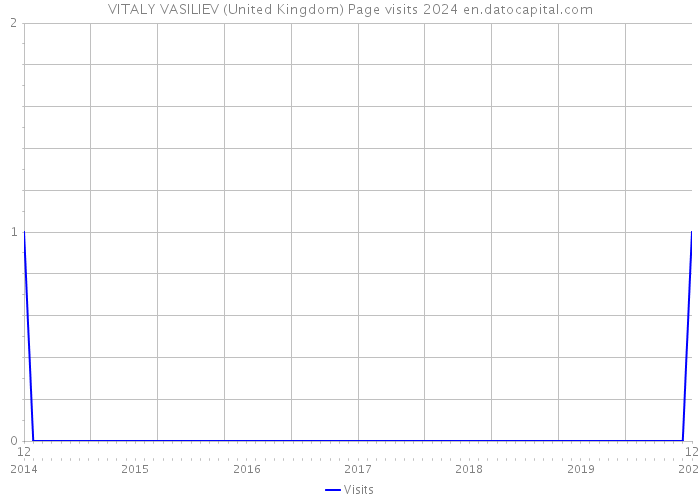 VITALY VASILIEV (United Kingdom) Page visits 2024 