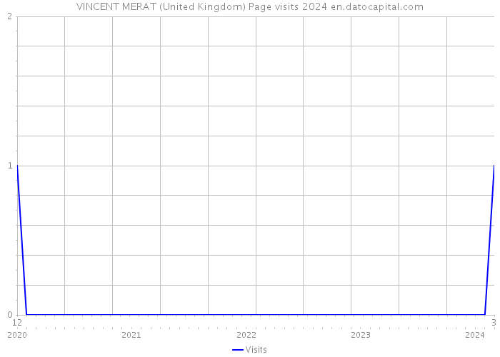 VINCENT MERAT (United Kingdom) Page visits 2024 