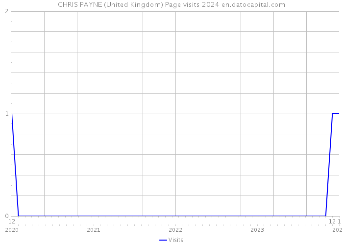 CHRIS PAYNE (United Kingdom) Page visits 2024 
