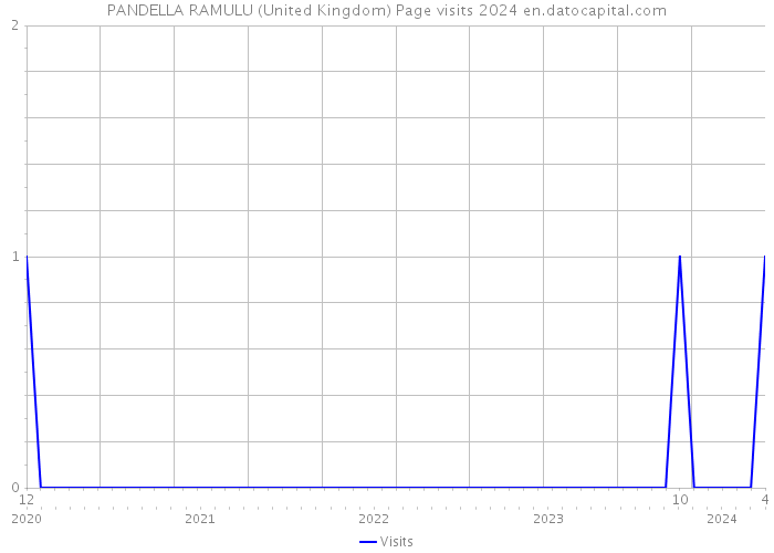 PANDELLA RAMULU (United Kingdom) Page visits 2024 