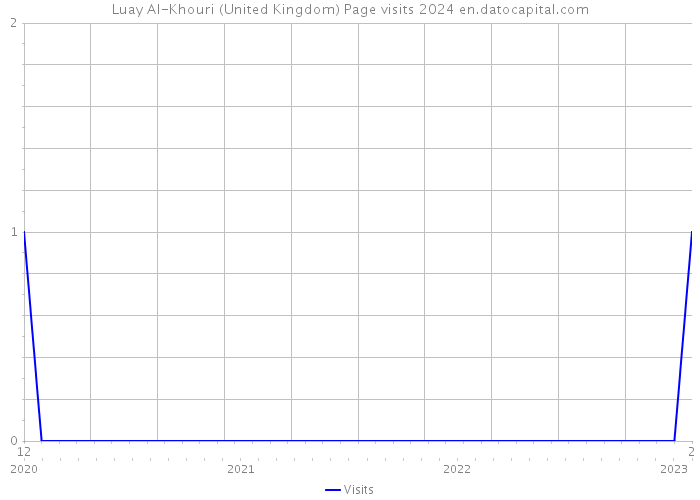 Luay Al-Khouri (United Kingdom) Page visits 2024 