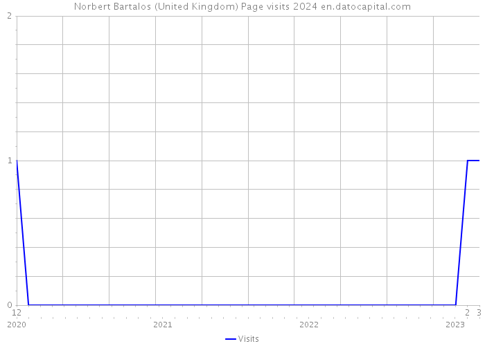Norbert Bartalos (United Kingdom) Page visits 2024 