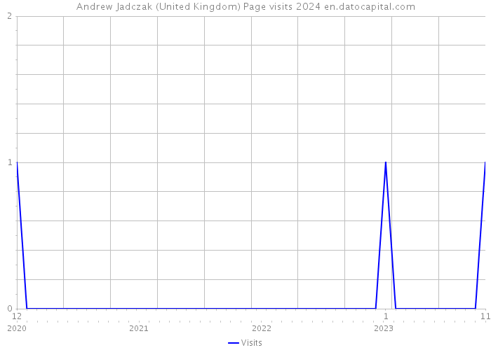 Andrew Jadczak (United Kingdom) Page visits 2024 