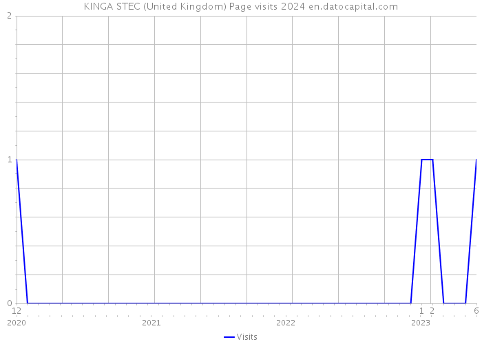 KINGA STEC (United Kingdom) Page visits 2024 