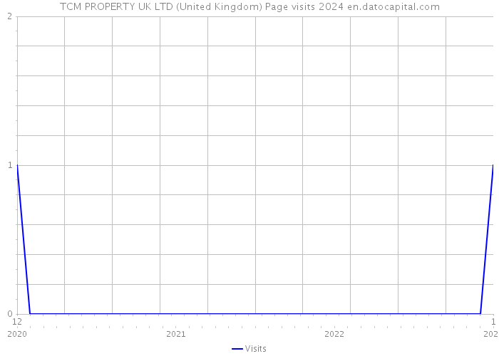 TCM PROPERTY UK LTD (United Kingdom) Page visits 2024 