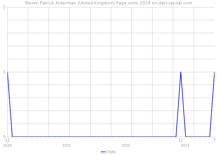 Steven Patrick Alderman (United Kingdom) Page visits 2024 