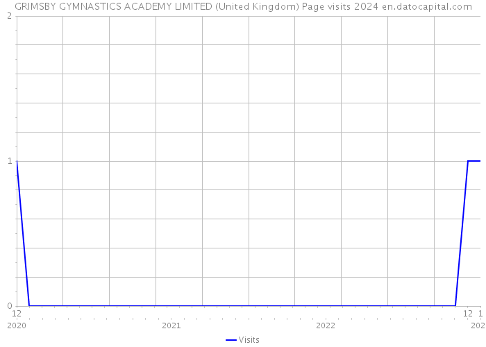 GRIMSBY GYMNASTICS ACADEMY LIMITED (United Kingdom) Page visits 2024 