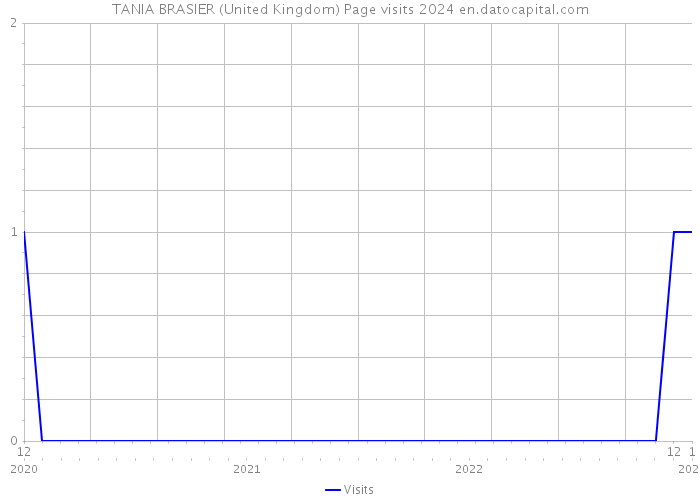 TANIA BRASIER (United Kingdom) Page visits 2024 