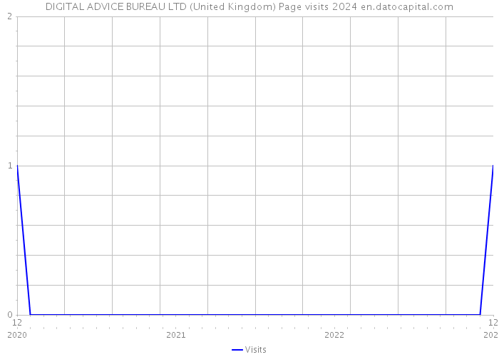 DIGITAL ADVICE BUREAU LTD (United Kingdom) Page visits 2024 