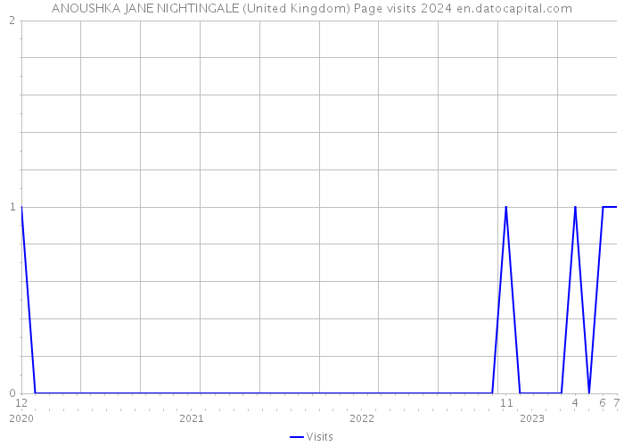 ANOUSHKA JANE NIGHTINGALE (United Kingdom) Page visits 2024 
