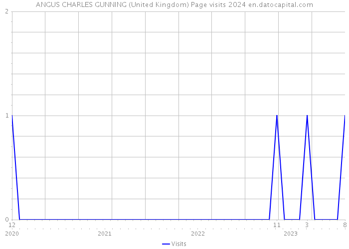 ANGUS CHARLES GUNNING (United Kingdom) Page visits 2024 