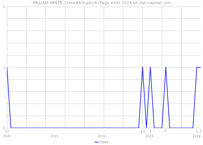 WILLIAM WHITE (United Kingdom) Page visits 2024 