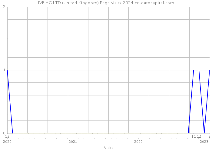 IVB AG LTD (United Kingdom) Page visits 2024 