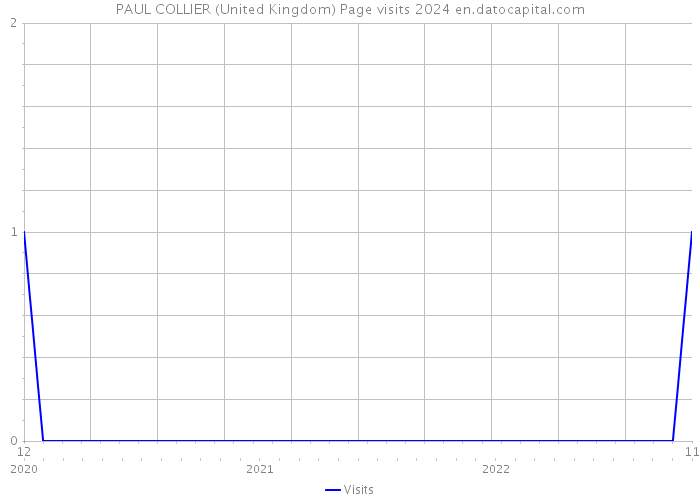 PAUL COLLIER (United Kingdom) Page visits 2024 