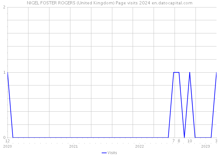 NIGEL FOSTER ROGERS (United Kingdom) Page visits 2024 