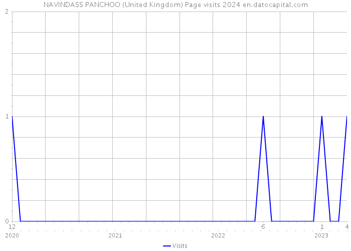 NAVINDASS PANCHOO (United Kingdom) Page visits 2024 