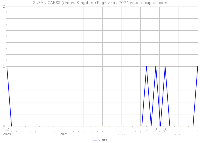 SUSAN CARSS (United Kingdom) Page visits 2024 