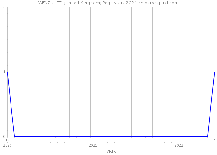 WENZU LTD (United Kingdom) Page visits 2024 