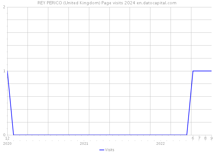 REY PERICO (United Kingdom) Page visits 2024 