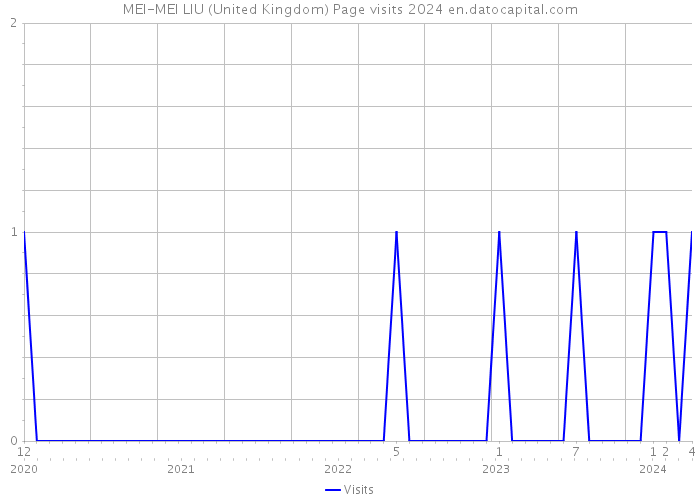MEI-MEI LIU (United Kingdom) Page visits 2024 